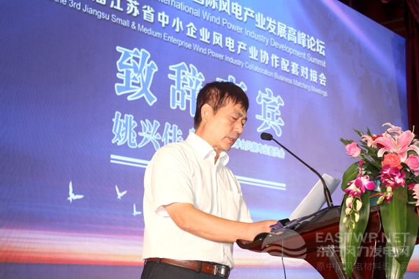 中國可再生能源學會風能專業委員會理事長姚興佳先生